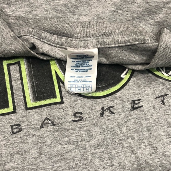 y2k Vintage Basketball Hoops T-Shirt 100% Cotton - Picture 3 of 4